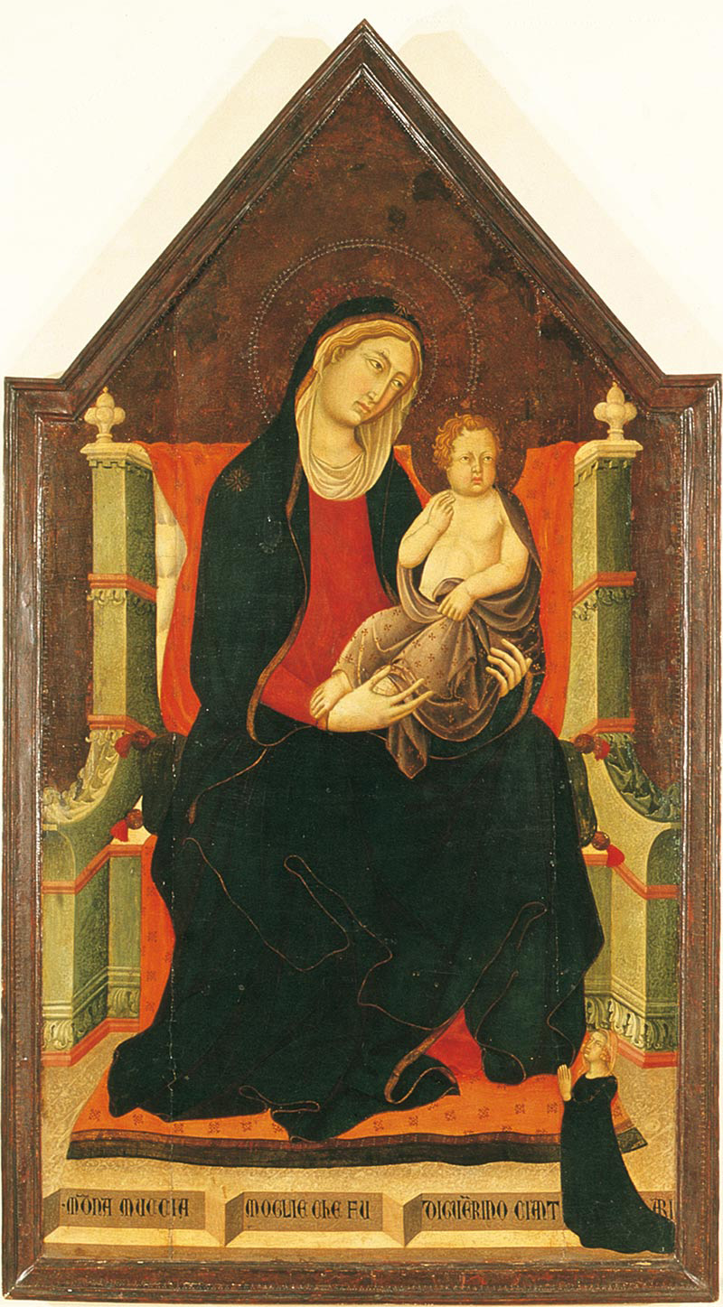 madonna in trono